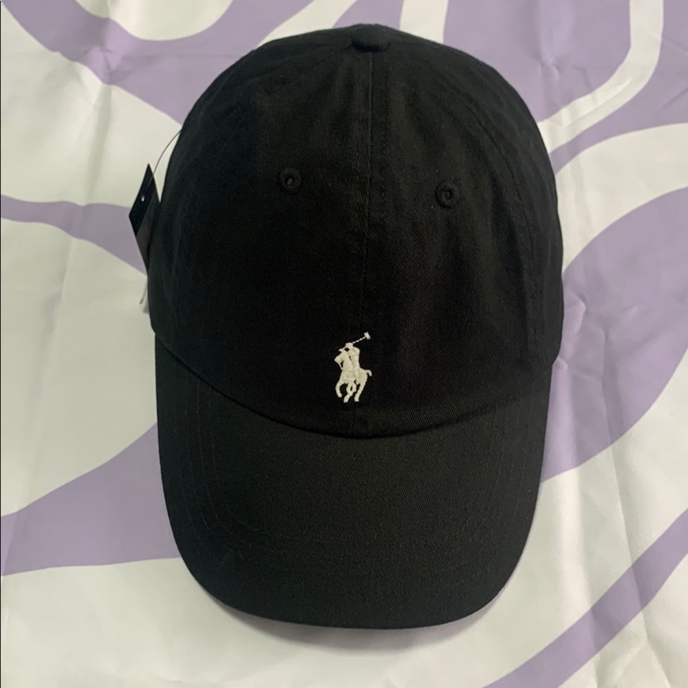 Polo by Ralph Lauren Black Baseball Cap